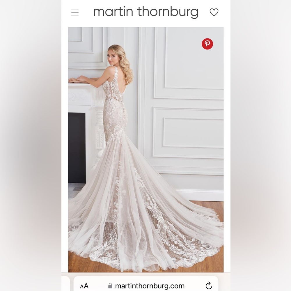 Martin Thornburg Branson Wedding Dress 122231 - Picture 3 of 17
